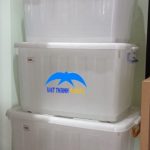 Thùng nhựa đa năng có bánh xe – Nhiều dung tích, có nắp đậy