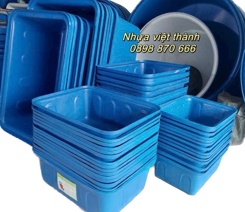 Thùng Nhựa Chữ Nhật