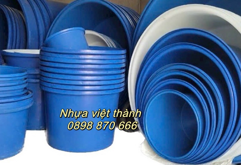 Thùng Nhựa Tròn