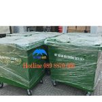 Thùng rác nhựa composite 1000 lít