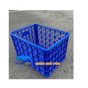 Sọt nhựa 8 bánh xe