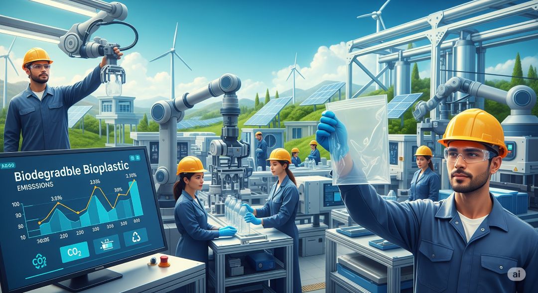 Giảm phụ thuộc dầu mỏ bằng nhựa sinh học, tái chế và năng lượng sạch