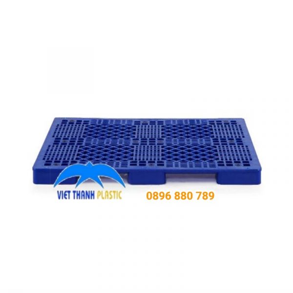Mặt Bên Pallet Nhựa 496T Liền Khối 1 Mặt