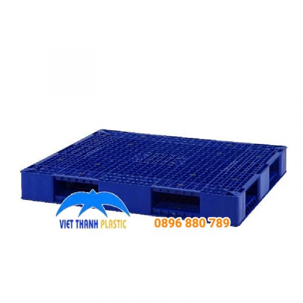 Mặt dưới pallet nhựa 403 bằng nhựa HDPE chính phẩm
