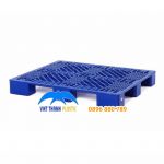 Pallet Nhựa Liền Khối 1 Mặt 496C HDPE