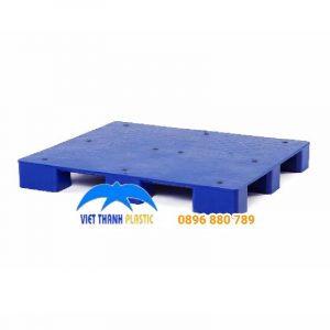 Pallet Nhựa Liền Khối 1 Mặt 497C HDPE 1000x1200x140 mm