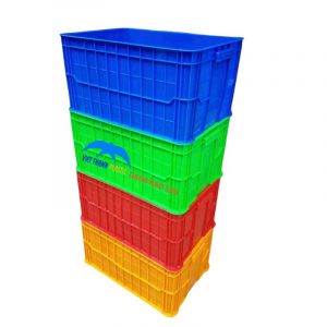 Sóng bít 3T1 – Thùng nhựa bít HDPE 610x420x250 mm