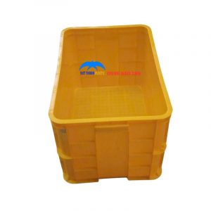 Thùng nhựa bít 3T9 HDPE kích thước 610×420×390mm