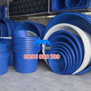 Thùng nhựa tròn dung tích 100-5000L Nhựa Việt Thành