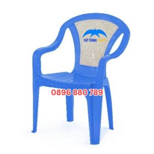 Ghế bành bông 325-B nhựa PP thiết kế tựa lưng có tỳ tay dùng cho nhà xưởng, hàng ăn