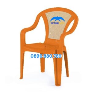 Ghế bành đan 325-D nhựa PP chính hãng dùng cho nhà xưởng và quán ăn