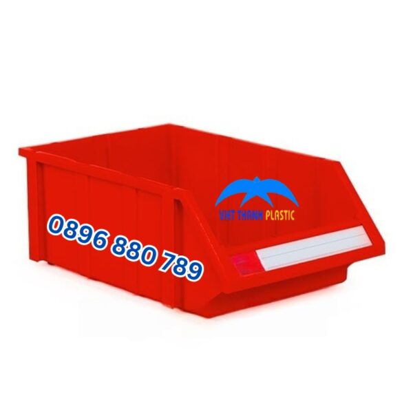 Khay linh kiện nhựa PP Nhựa Việt Thành mã 619 kích thước 209x354x145mm