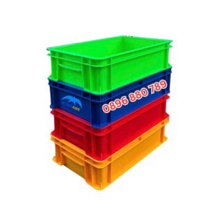 Thùng nhựa B2 HDPE dùng trong nhà xưởng