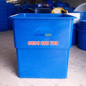 Thùng nhựa vuông 1820 lít HDPE dung tích lớn dùng trong công nghiệp
