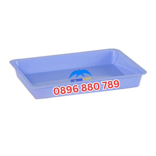 Khay nhựa VT195 chất liệu HDPE nguyên sinh chịu lực và chống va đập cực tốt