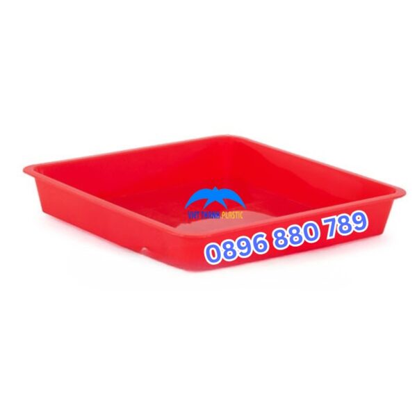 Khay nhựa bít VT186 đựng linh kiện điện tử và ốc vít trong nhà máy sản xuất