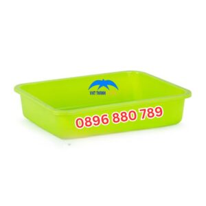Khay nhựa bít VT193 kích thước 347x265x70mm nhựa PP Nhựa Việt Thành
