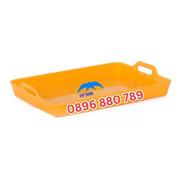 Khay nhựa VT212 cho nhà xưởng xếp chồng vững chắc trên kệ hàng logistics tiết kiệm diện tích.